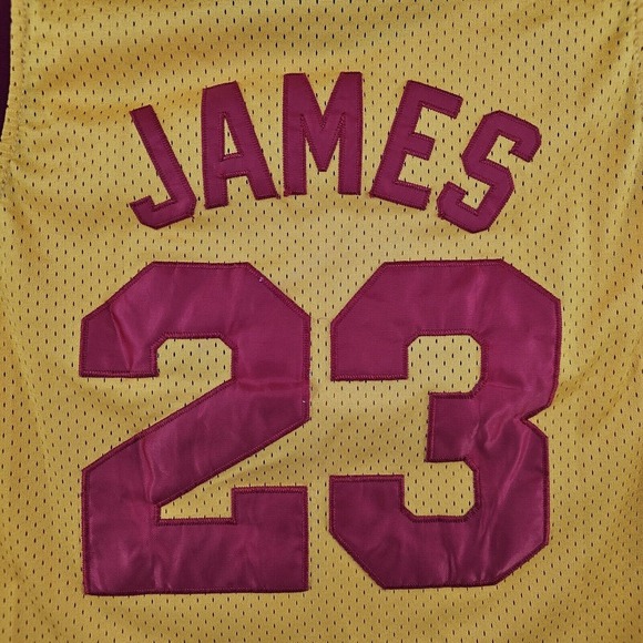 Rare‎ Adidas HWC NBA Cleveland Cavaliers LeBron James Basketball Jersey Medium - Picture 8 of 8